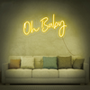 Oh Baby - Néon LED - Mon Joli Neon
