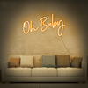 Oh Baby - Néon LED - Mon Joli Neon