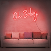 Oh Baby - Néon LED - Mon Joli Neon