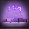 Oh Baby - Néon LED - Mon Joli Neon