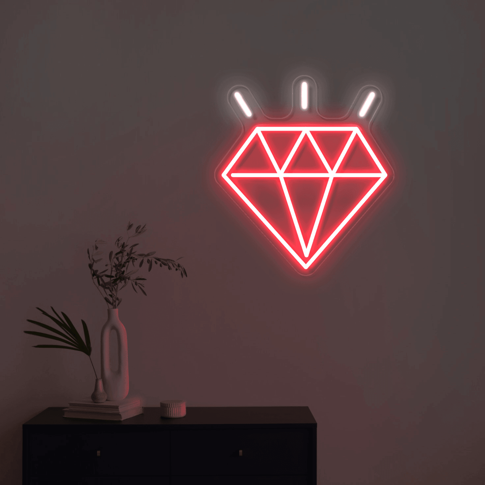 Diamant - Néon LED - Mon Joli Neon