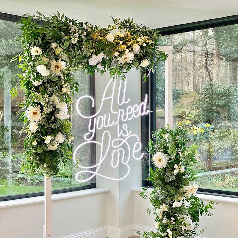 Néon pour la décoration de votre mariage