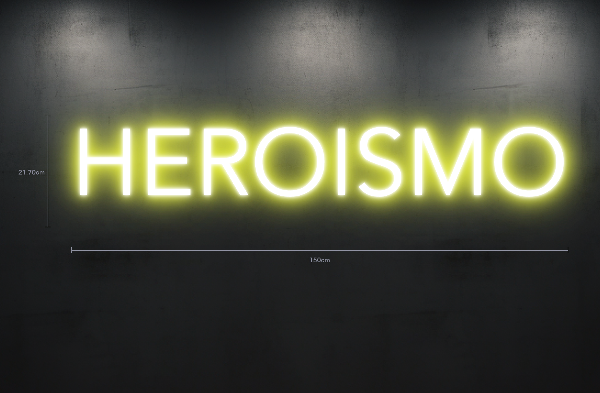 Heroismo - Néon LED