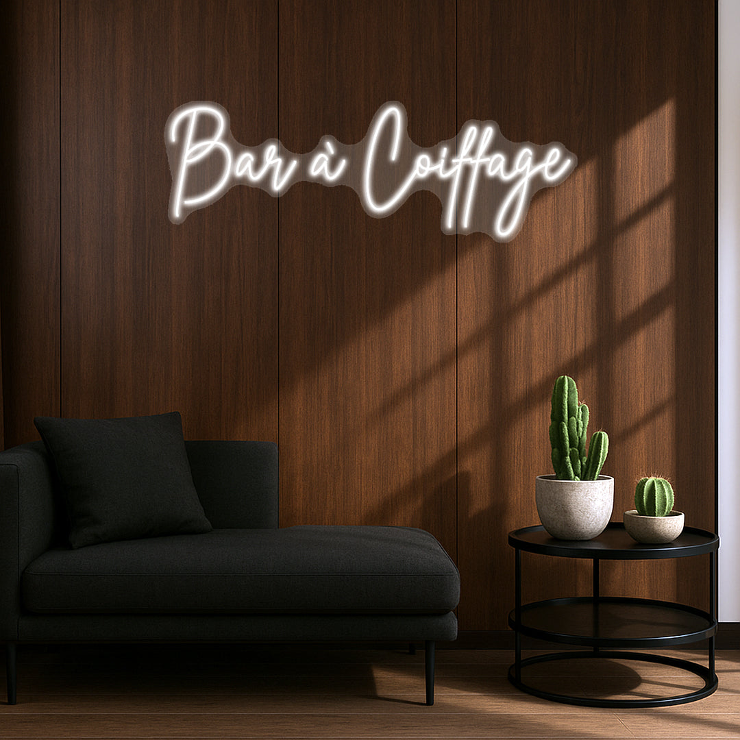 Bar à Coiffage - Néon LED