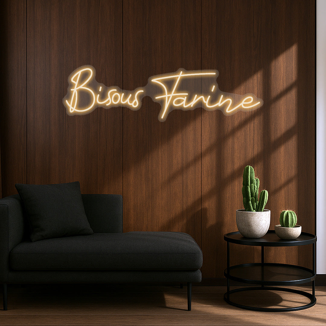 Bisous Farine - Néon LED