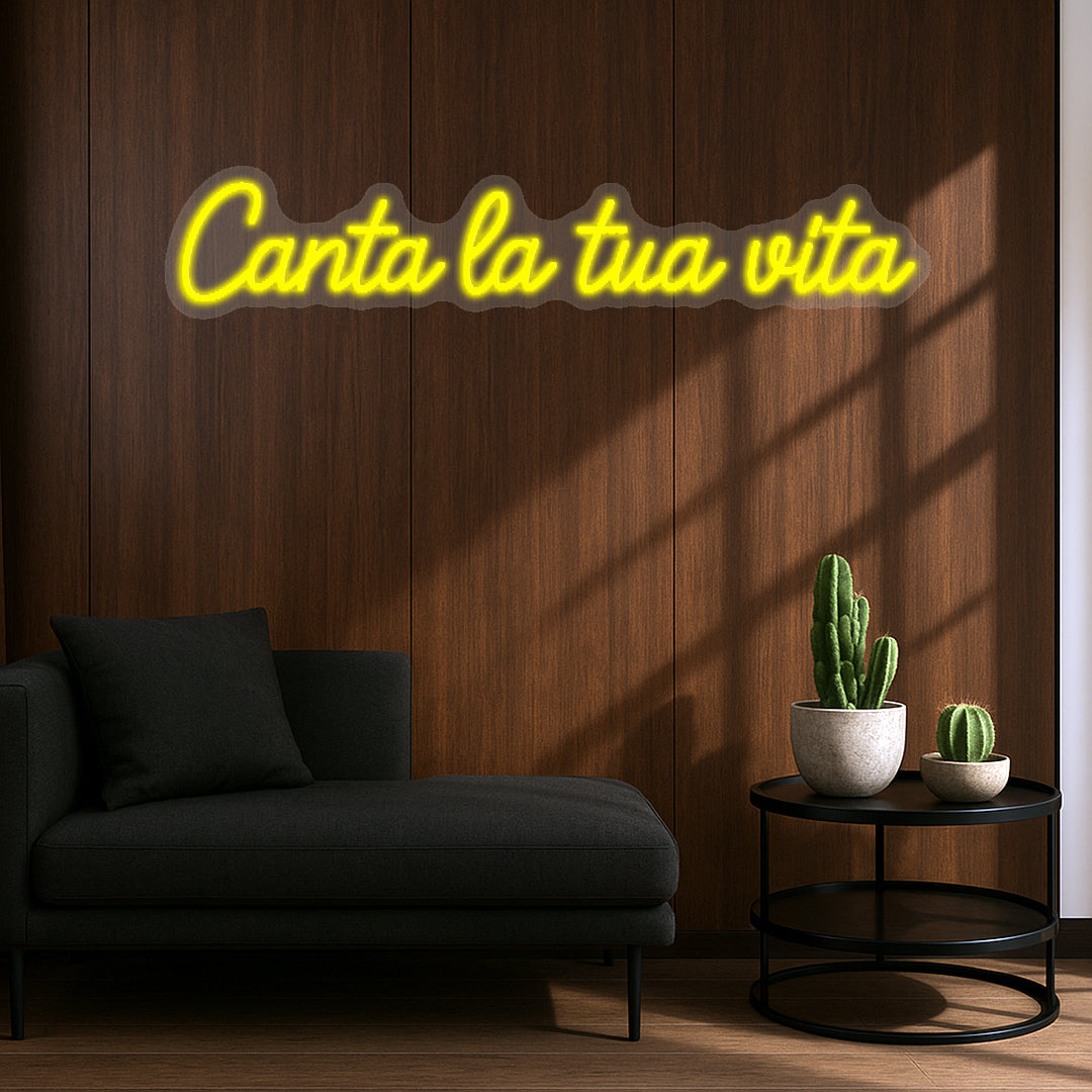 Canta la Tua Vita - Néon LED