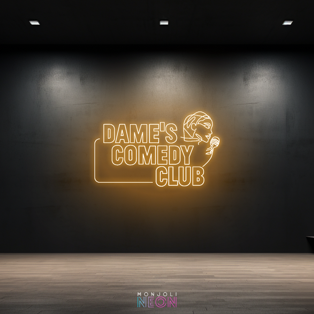Dame's Comedy Club - Néon LED