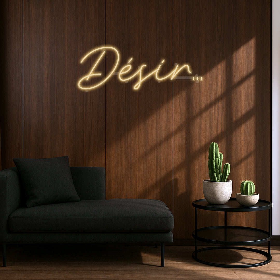 Désir... - Néon LED