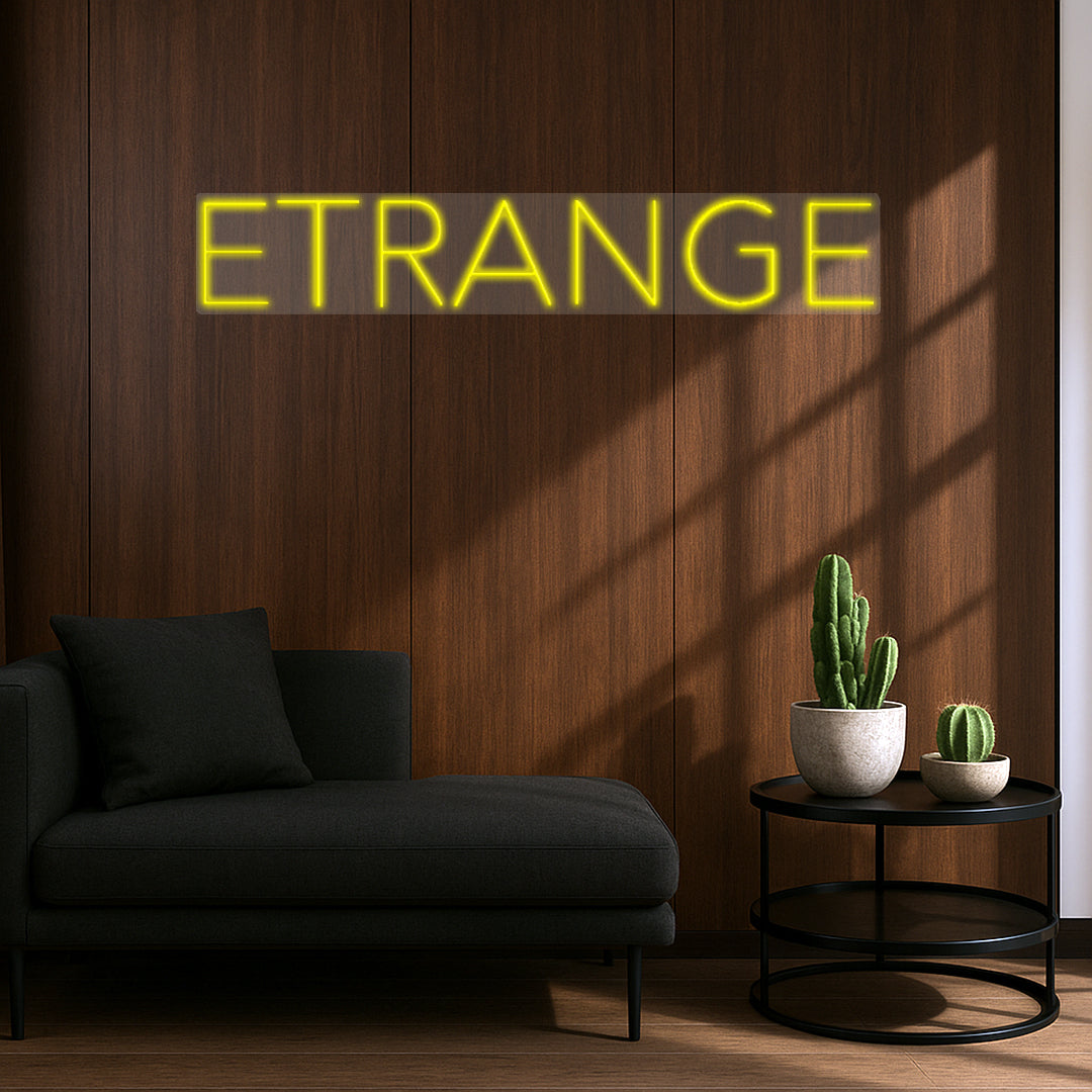 Etrange - Néon LED
