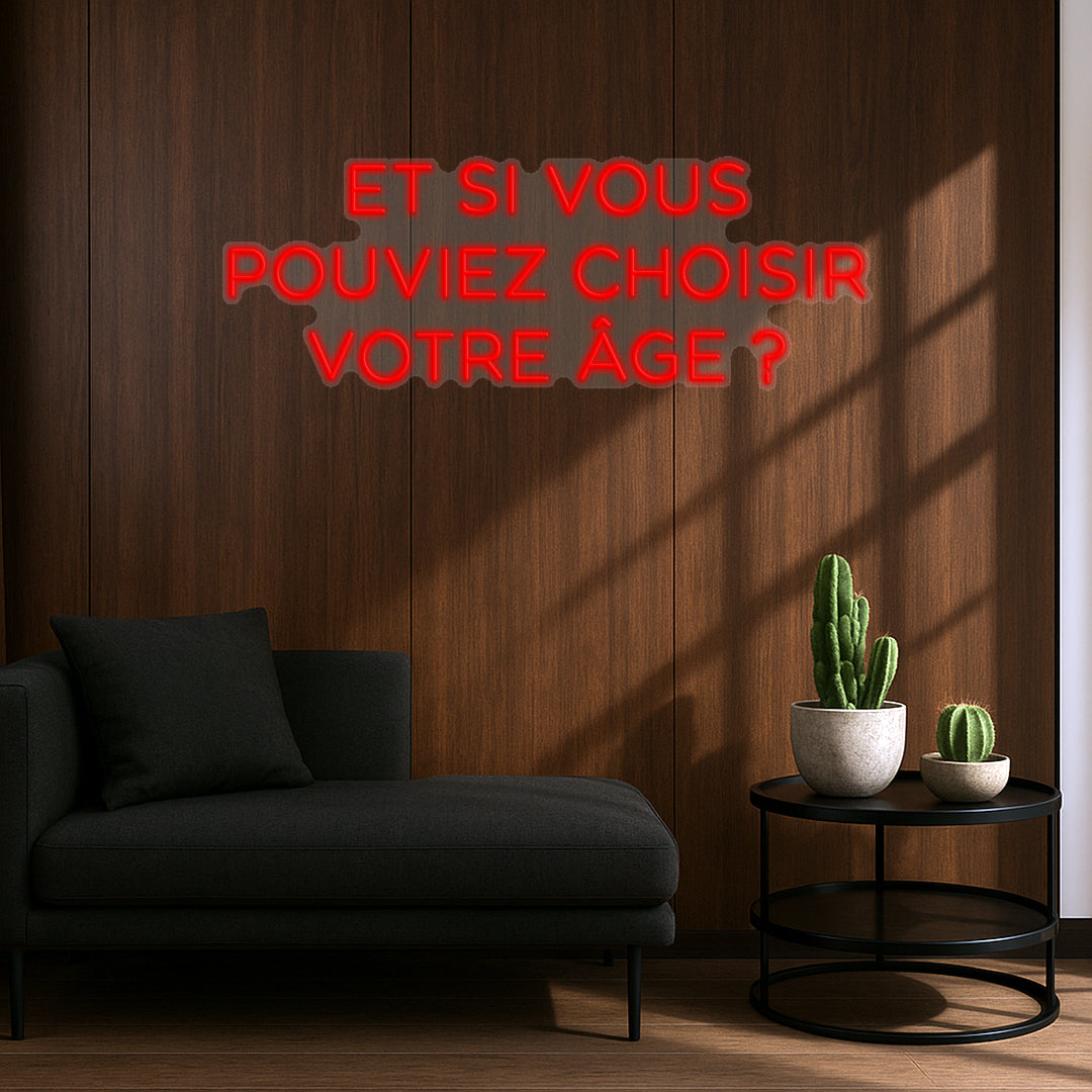 Âge - Néon LED