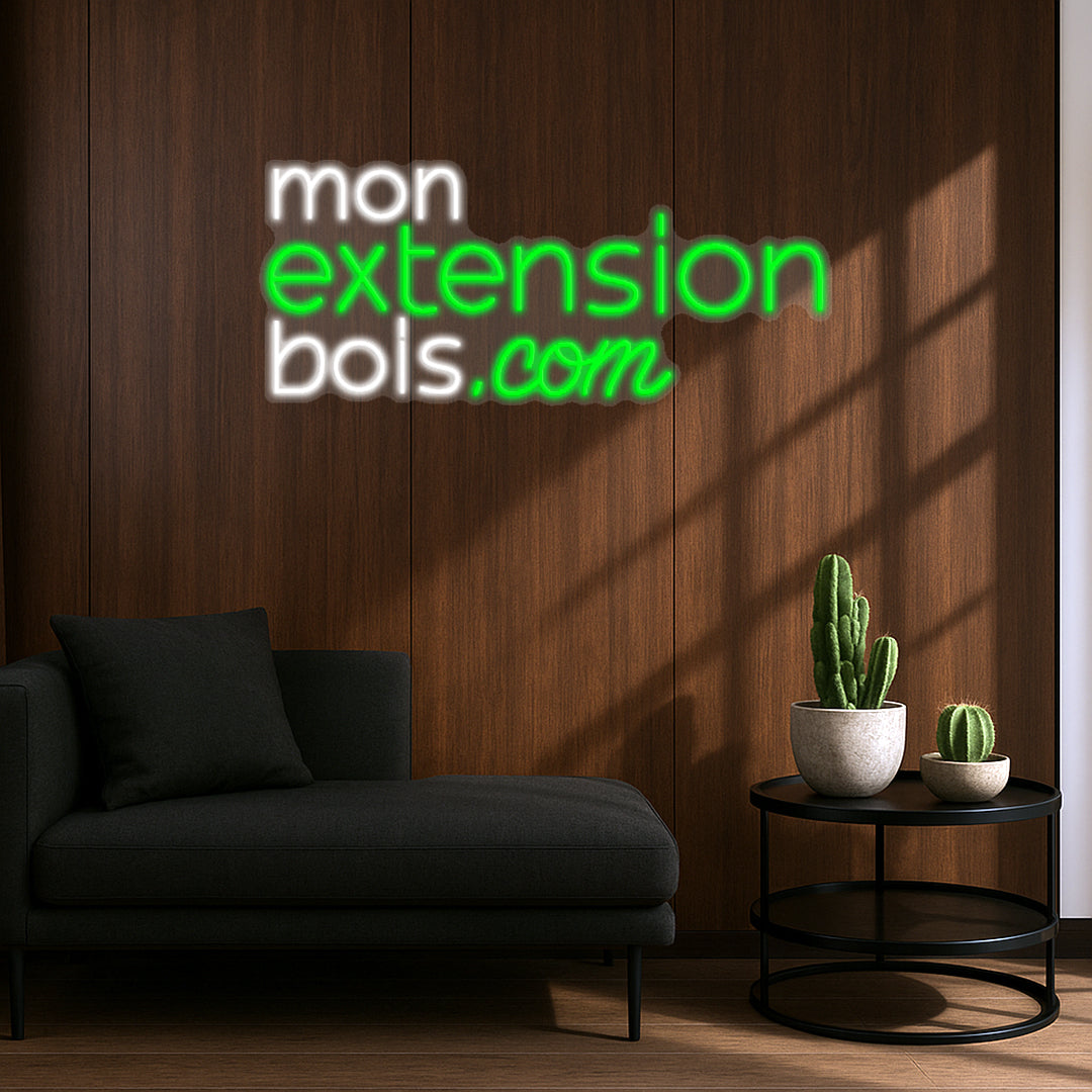 Mon Extension Bois - Néon LED