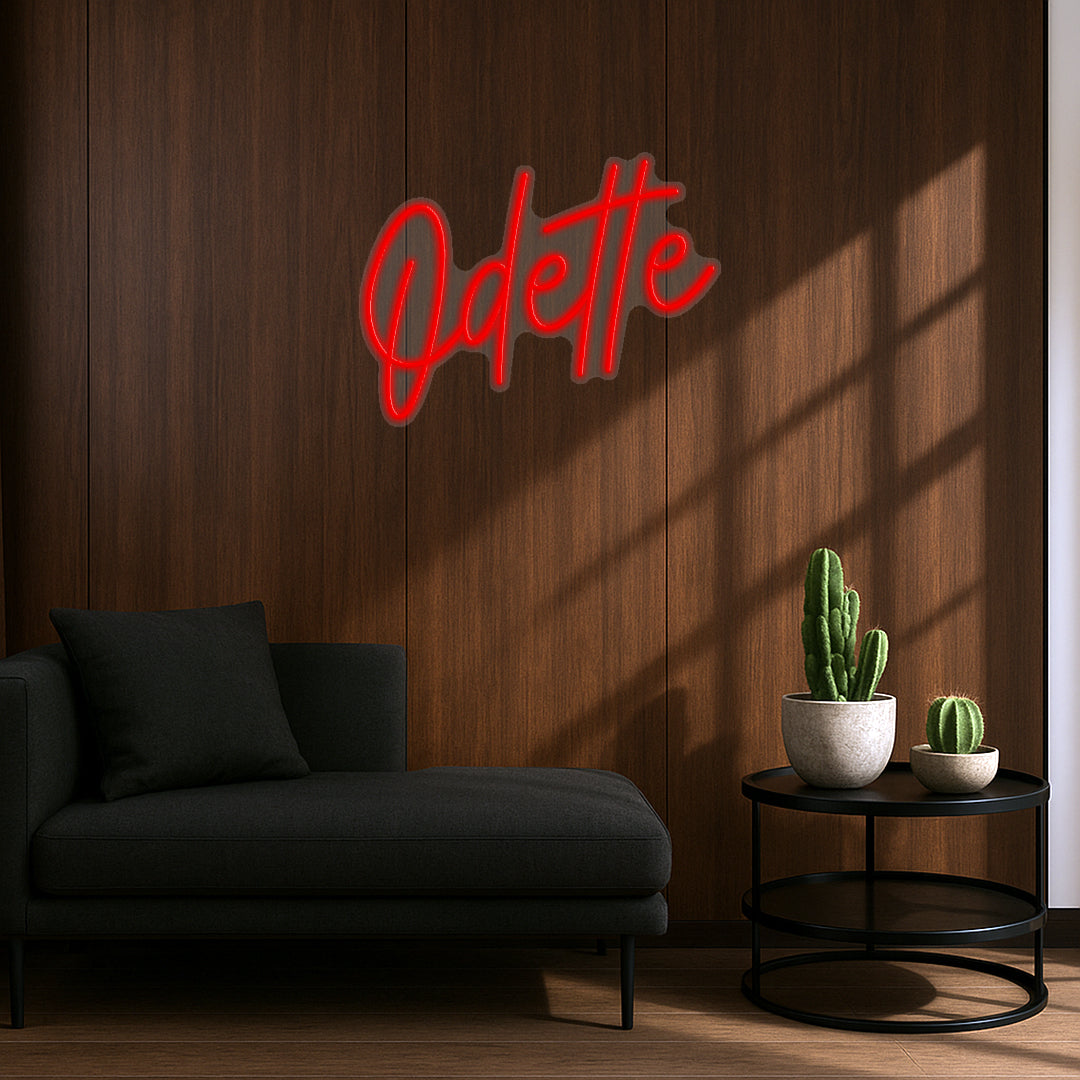 Champagne Besserat + Odette - Néons LED