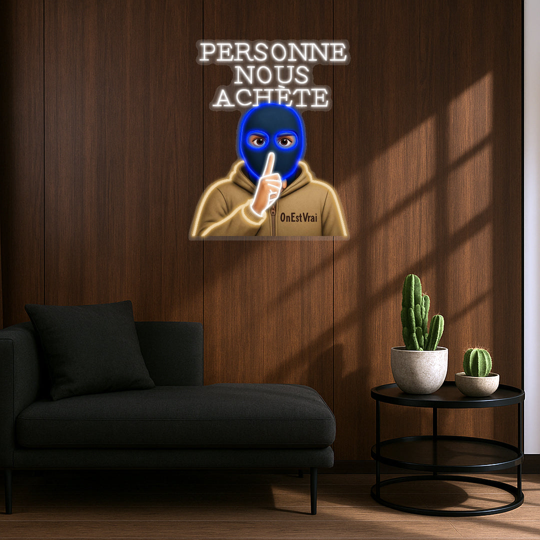 On est Vrai - Néon LED