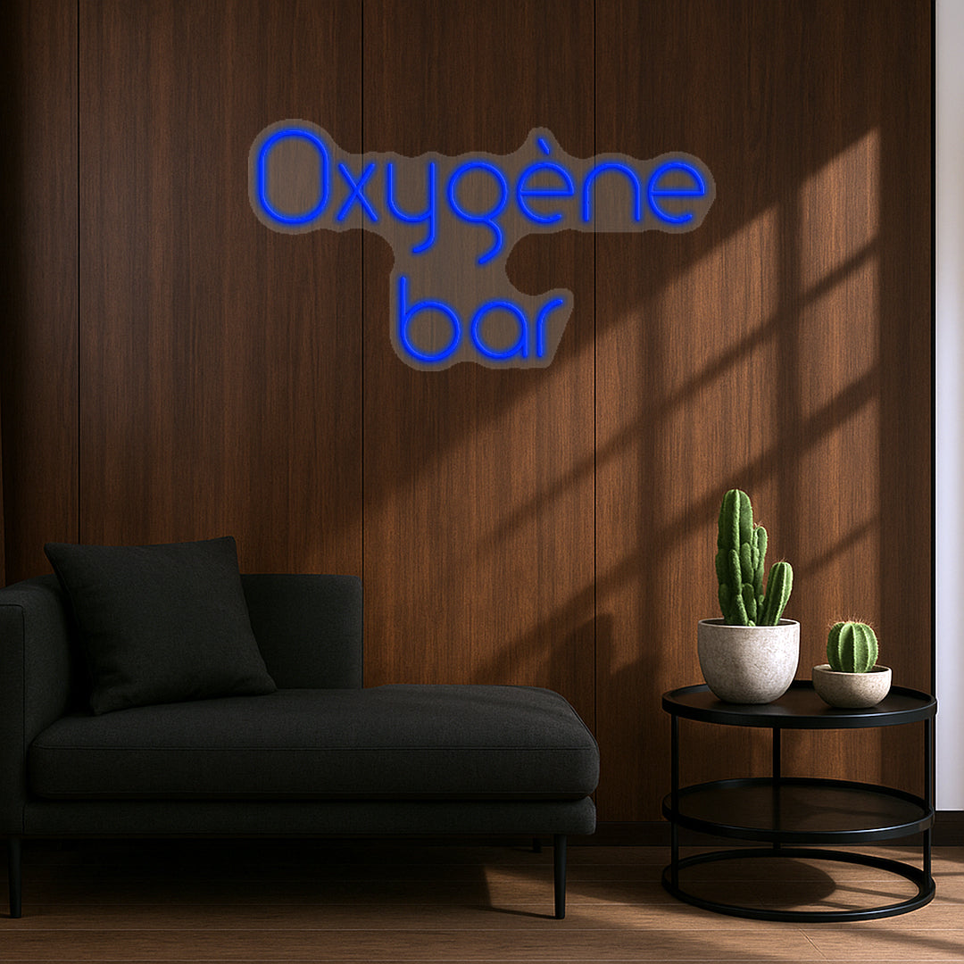 O2rigin + Oxygène bar - Néons LED