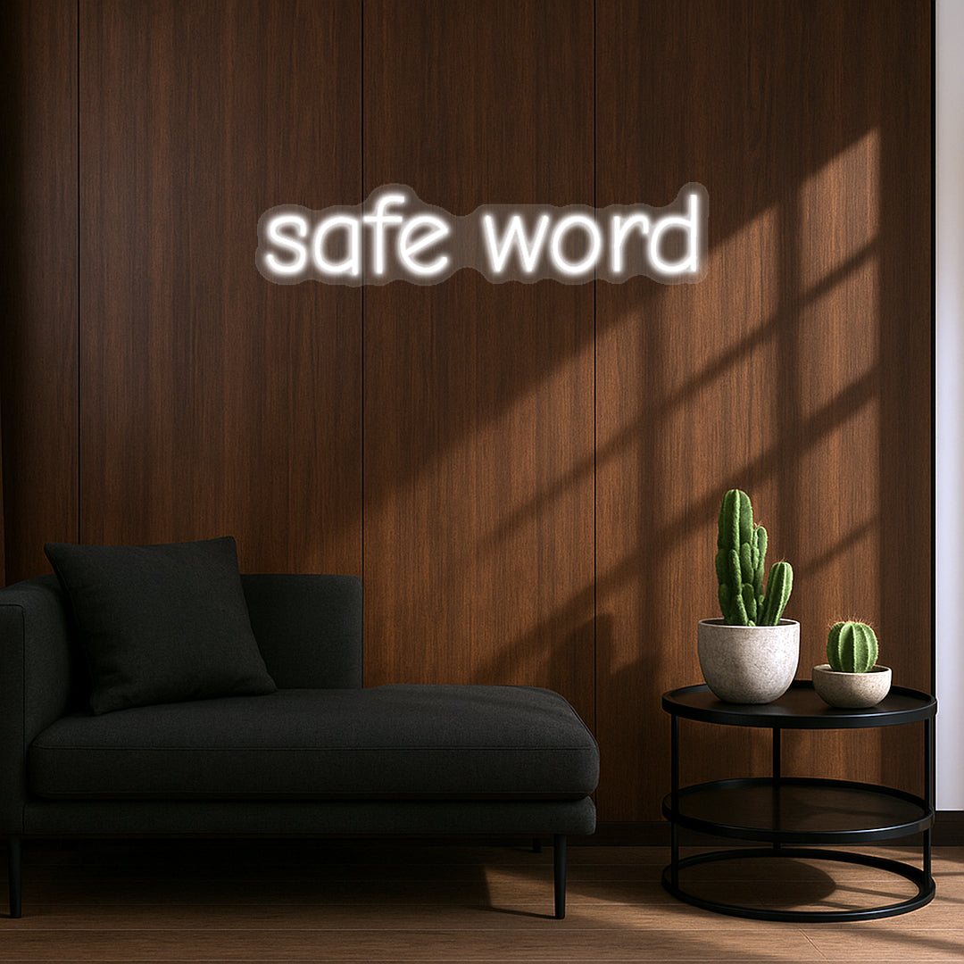 Safe Word - Néon LED