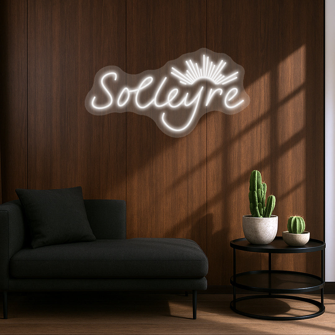 Tu m'avais promis + Solleyre - Néon LED