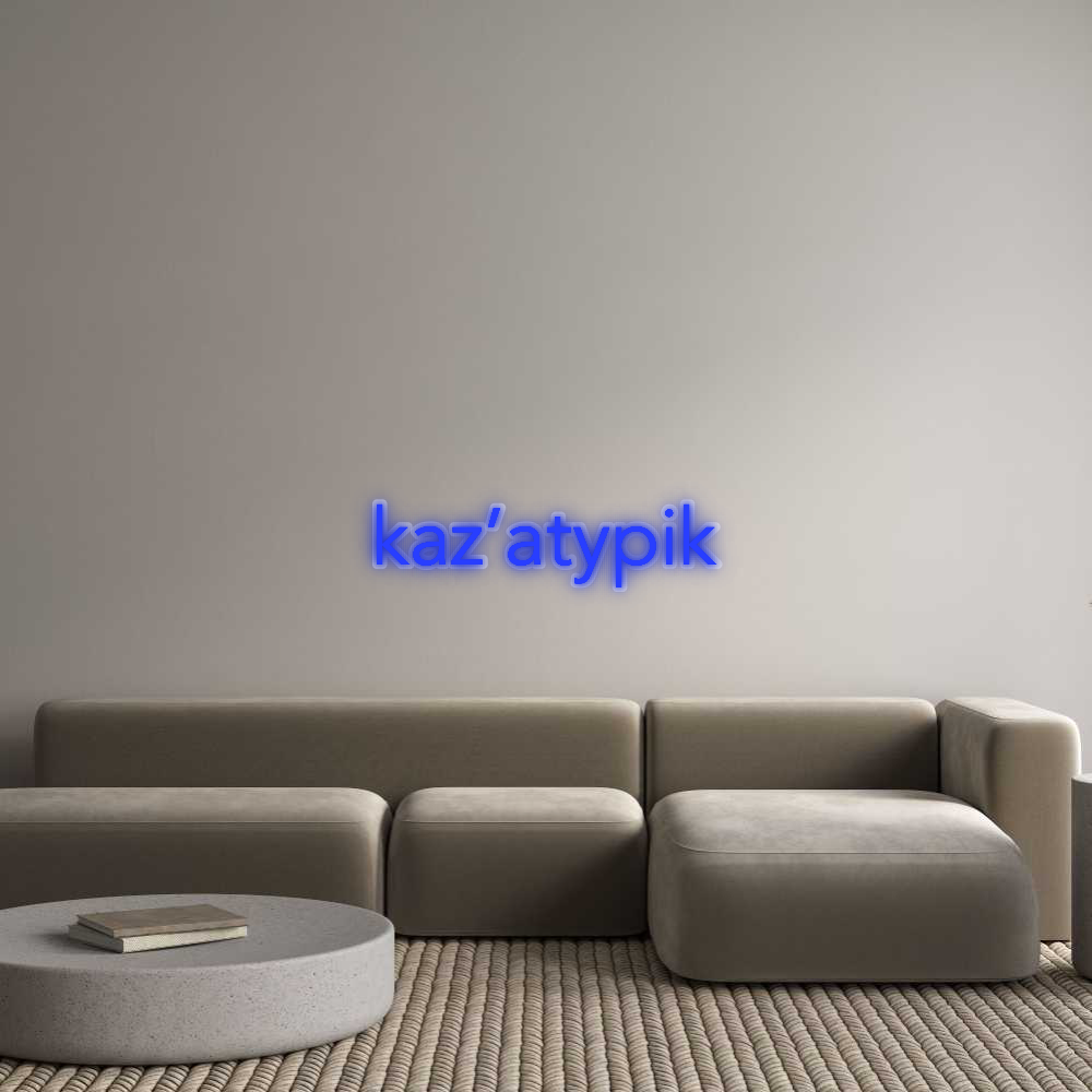 Néon LED : kaz’atypik