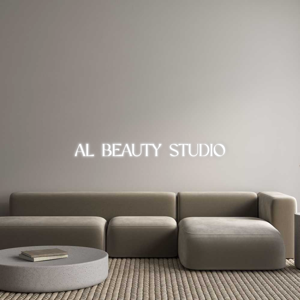 Néon LED : AL BEAUTY STU...