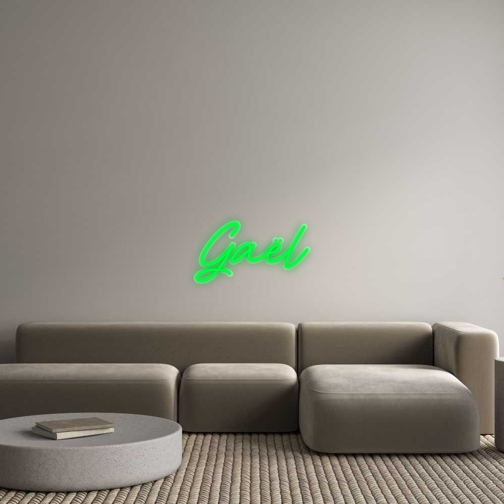 Néon LED : Gaël