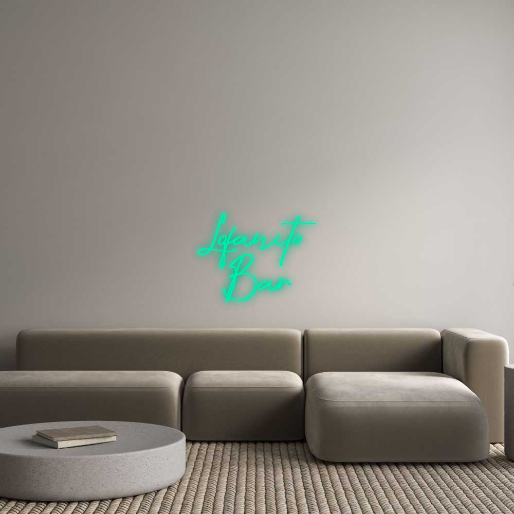 Néon LED : Lofanito
Bar