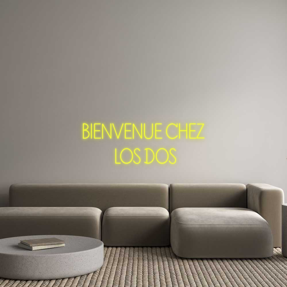 Néon LED : Bienvenue che...