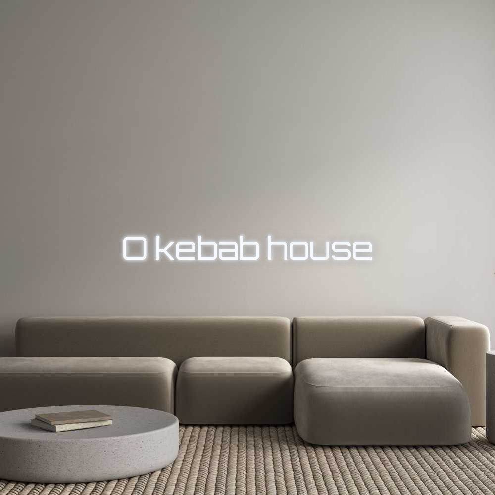 Néon LED : O kebab house