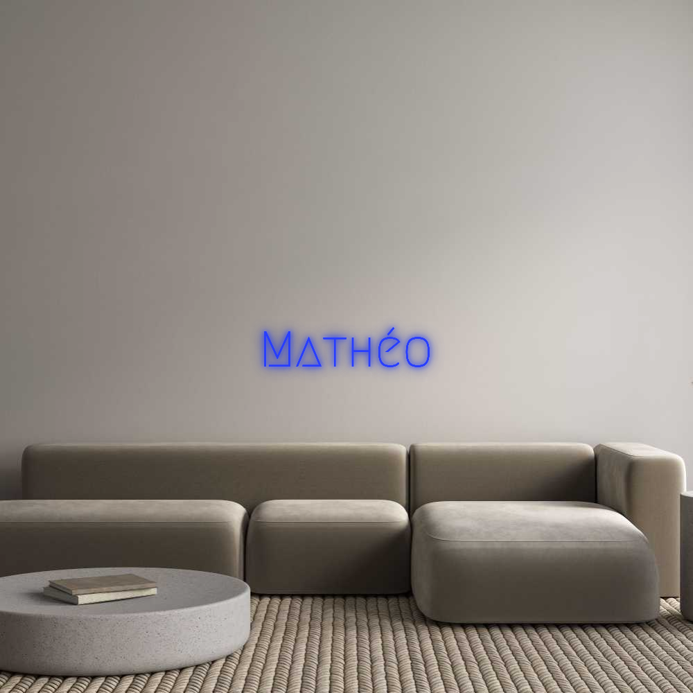 Néon LED : Mathéo