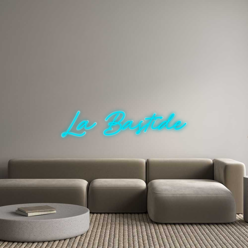 Néon LED : La Bastide