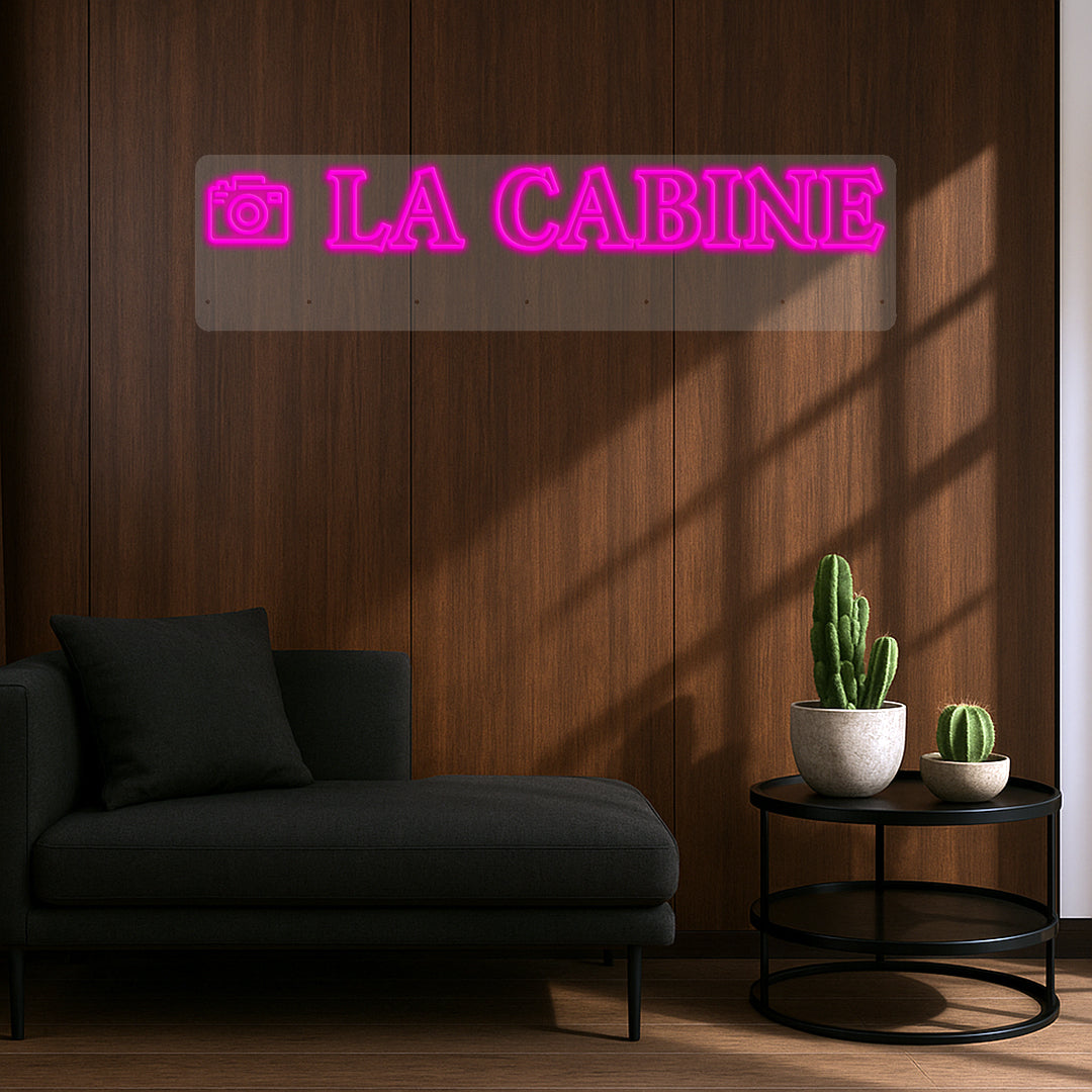 La Cabine - Néon LED