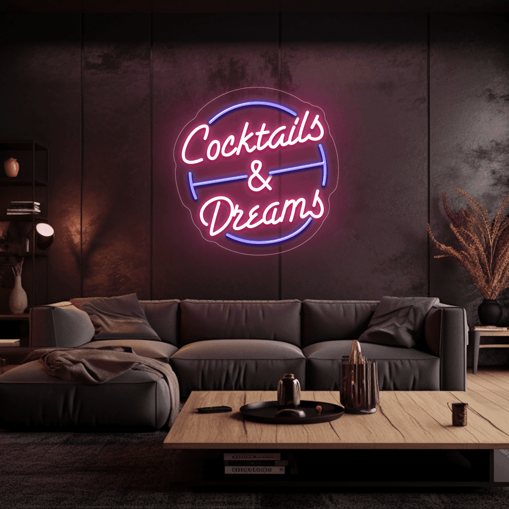 Cocktails & Dreams - Néon LED