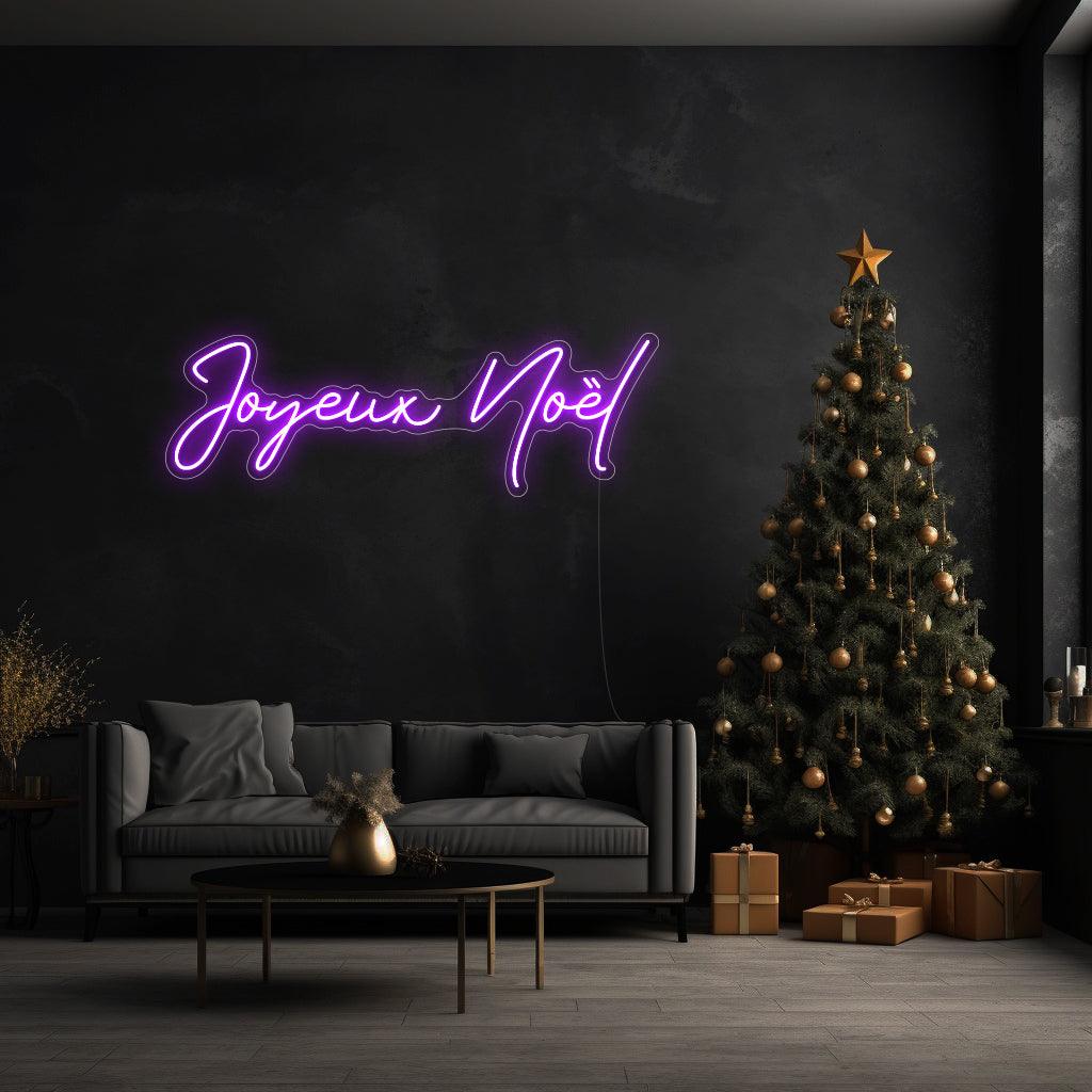 Joyeux Noël - Néon LED - Mon Joli Neon