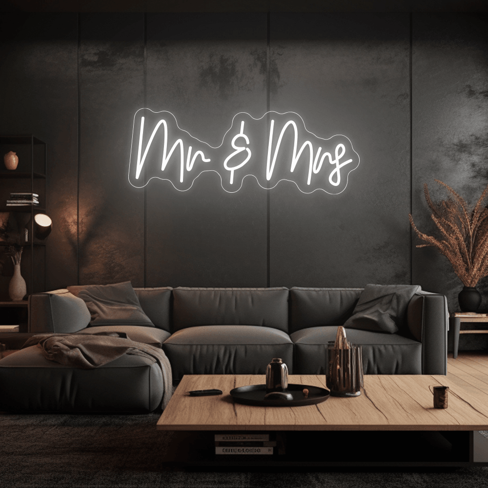 Mr & Mrs - Néon LED