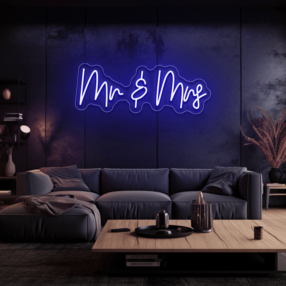 Mr & Mrs - Néon LED