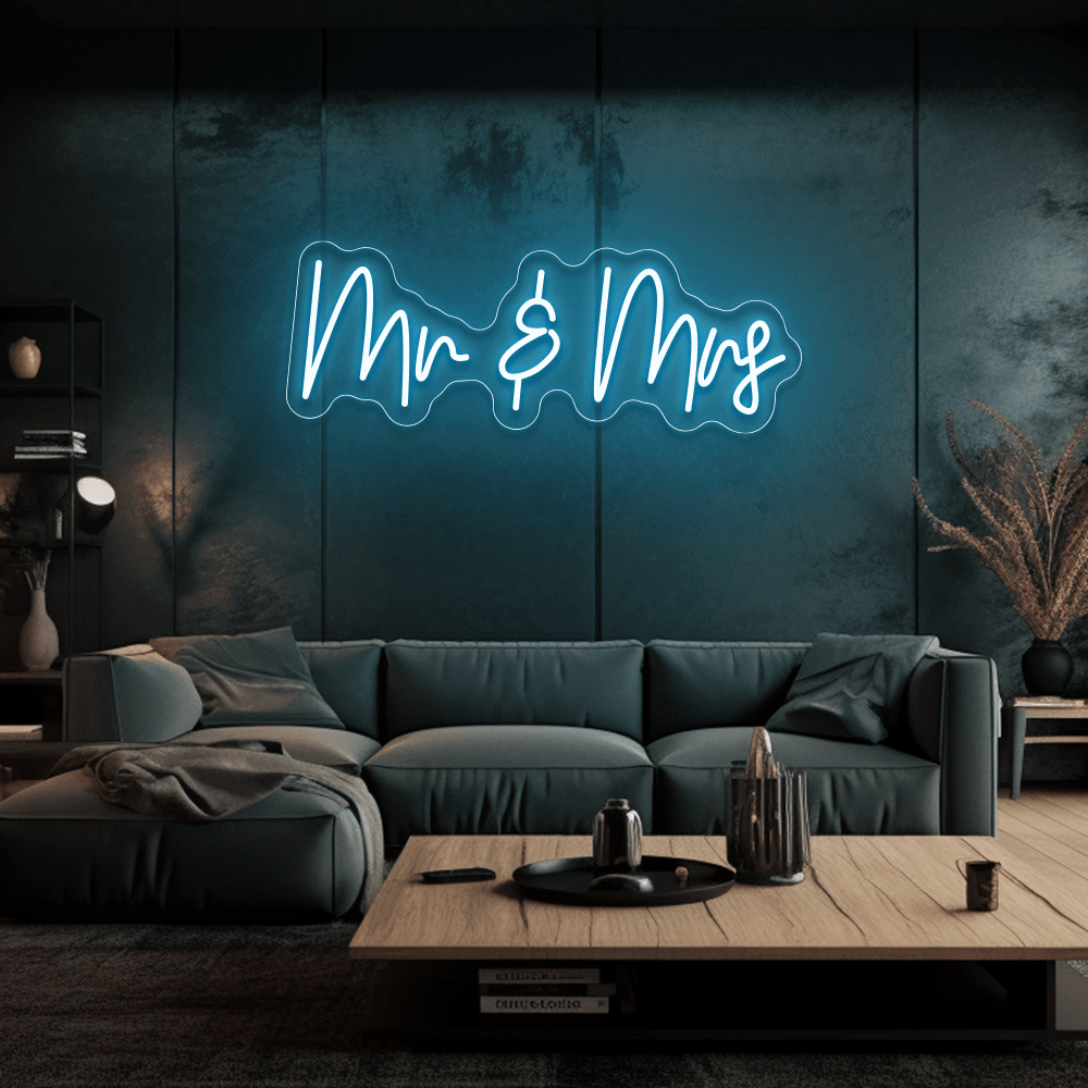 Mr & Mrs - Néon LED