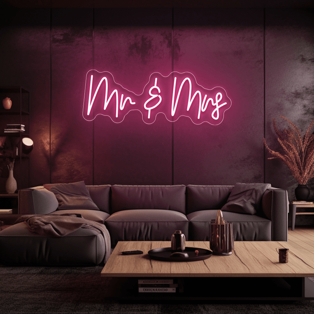 Mr & Mrs - Néon LED