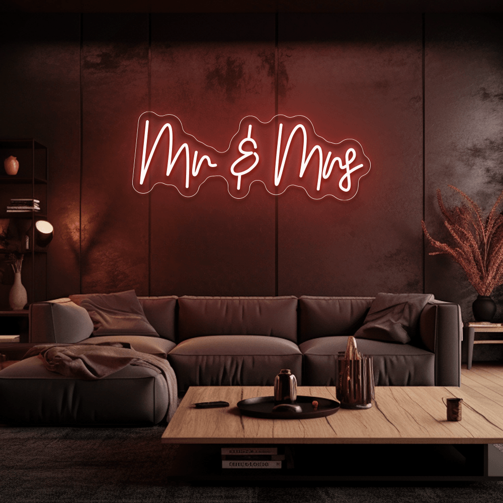 Mr & Mrs - Néon LED