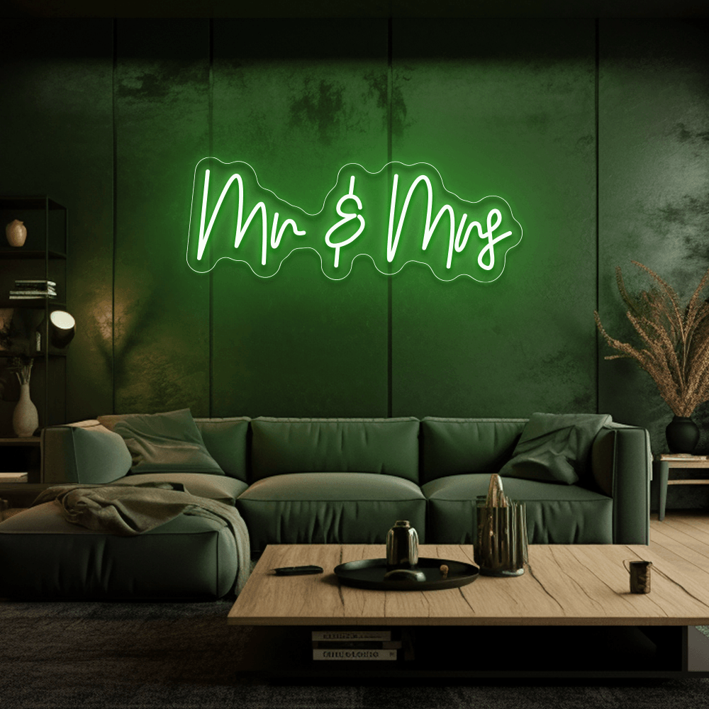 Mr & Mrs - Néon LED