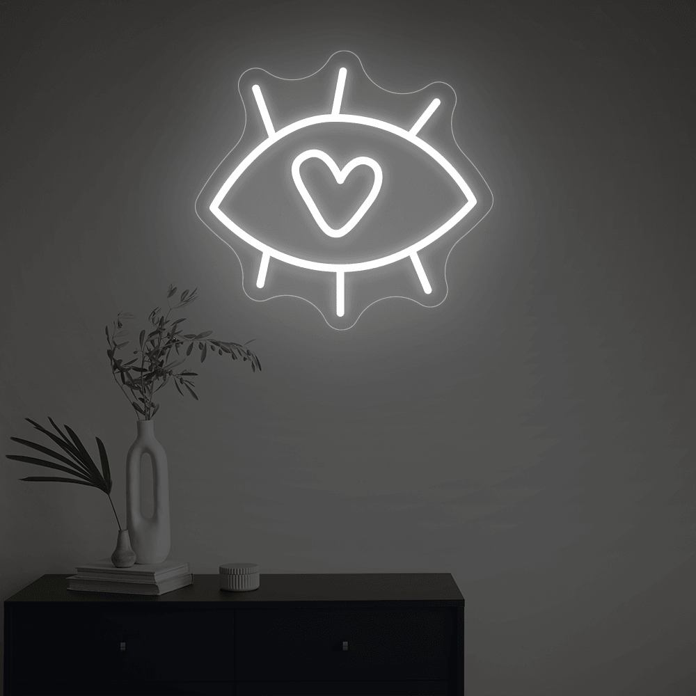 Oeil - Néon LED