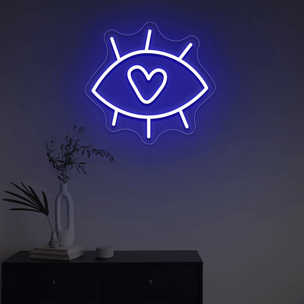 Oeil - Néon LED