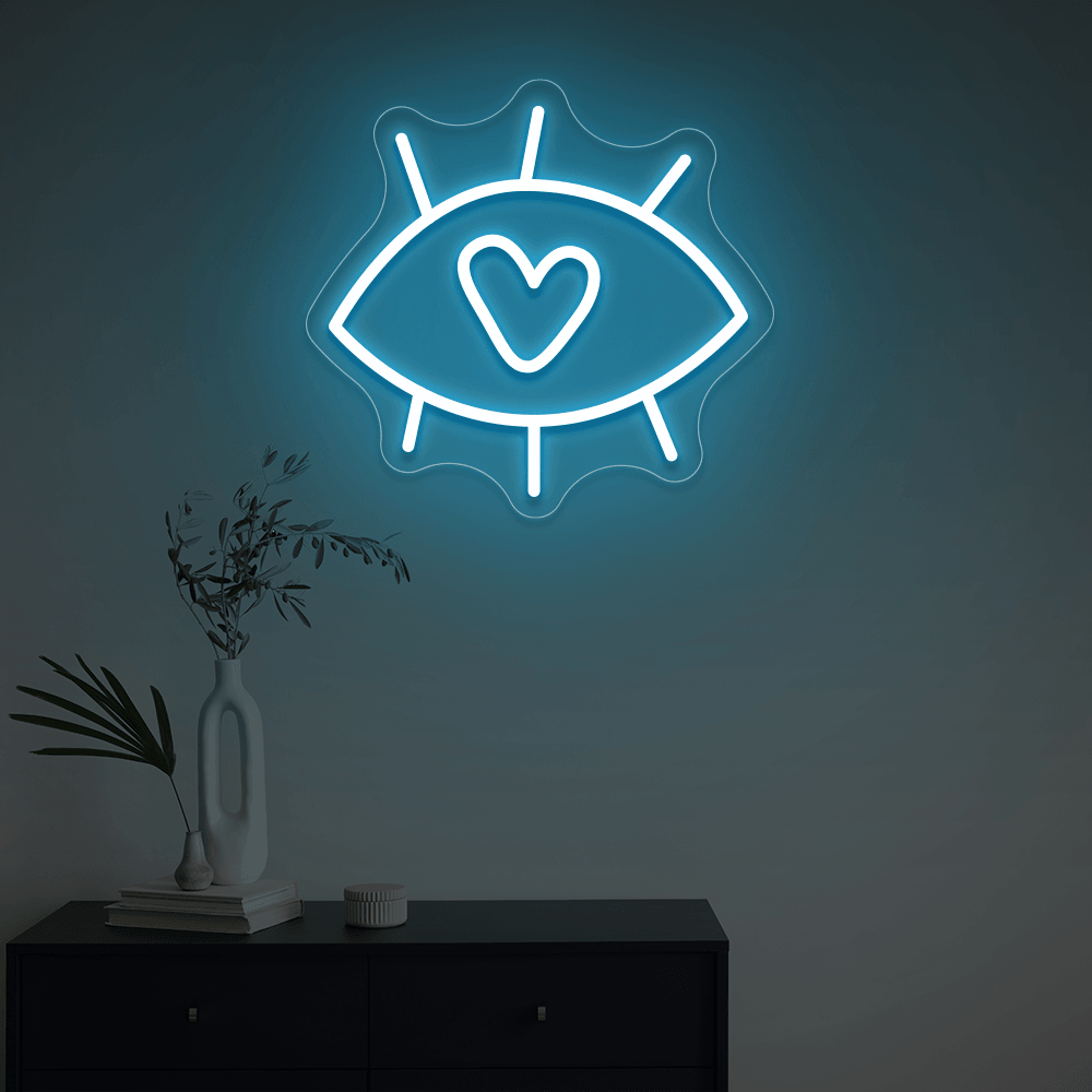 Oeil - Néon LED