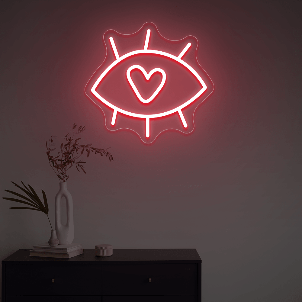 Oeil - Néon LED