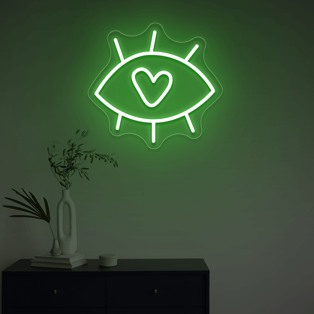 Oeil - Néon LED