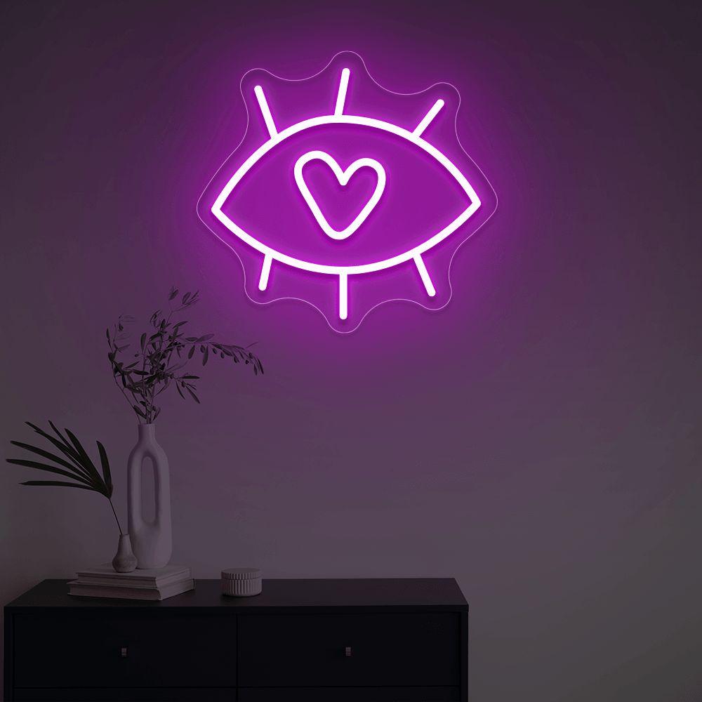 Oeil - Néon LED