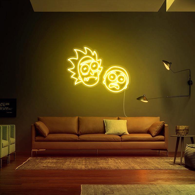 Rick et Morty - Néon LED - Mon Joli Neon