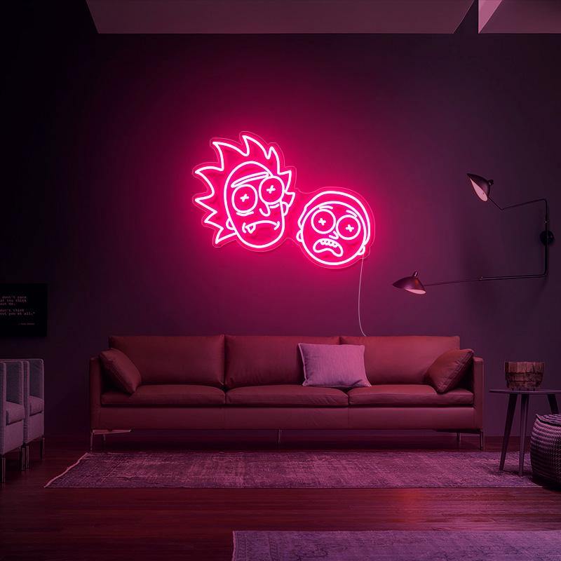 Rick et Morty - Néon LED - Mon Joli Neon