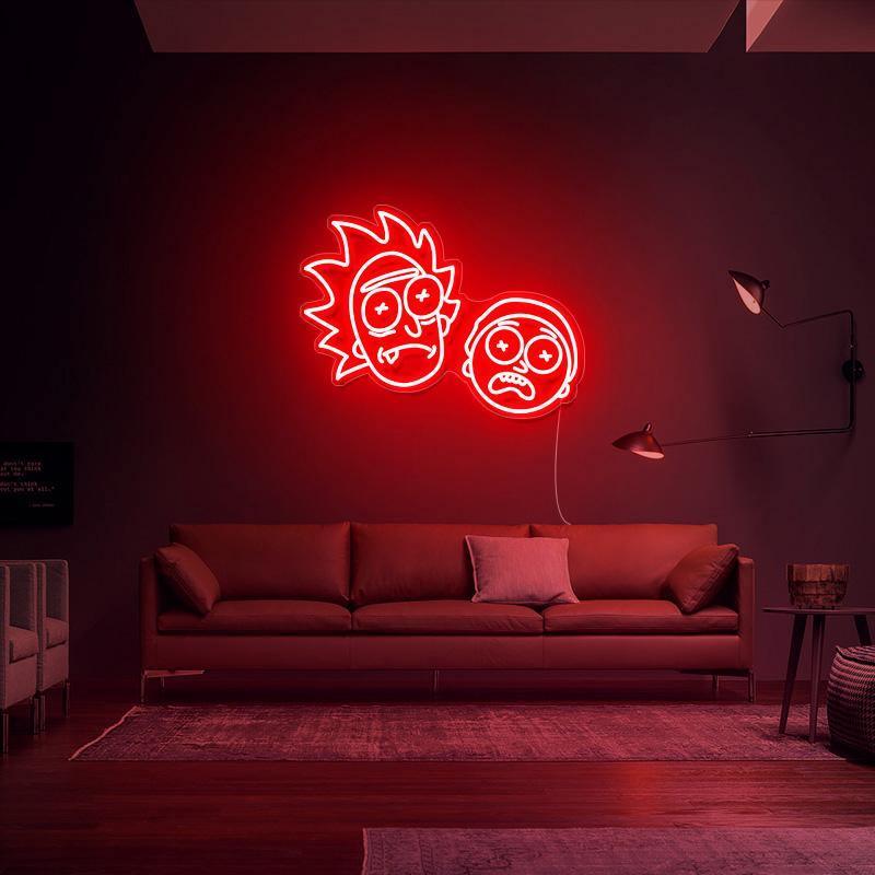 Rick et Morty - Néon LED - Mon Joli Neon