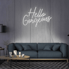 Hello Gorgeous - Néon LED - Mon Joli Neon