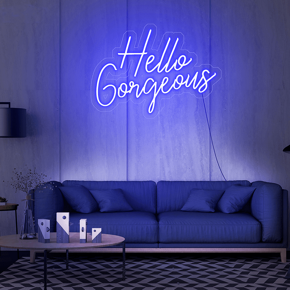 Hello Gorgeous - Néon LED - Mon Joli Neon