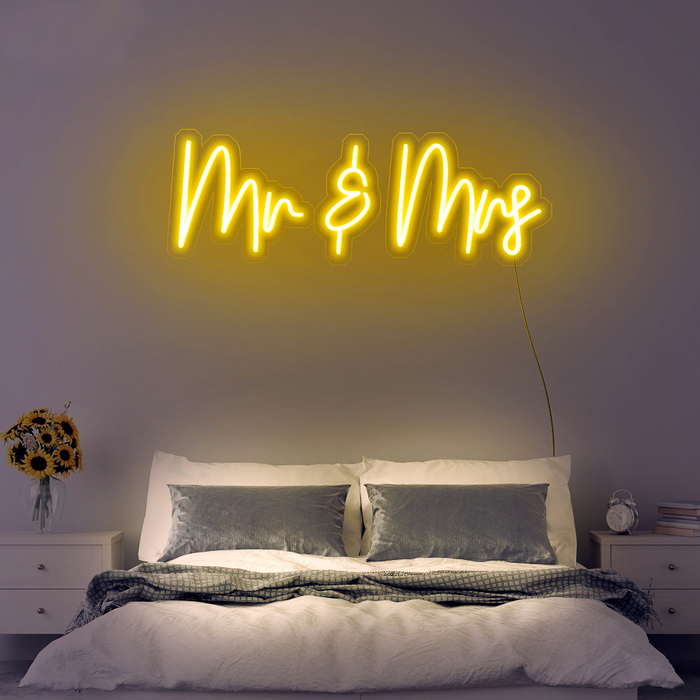 Mr & Mrs - Néon LED - Mon Joli Neon