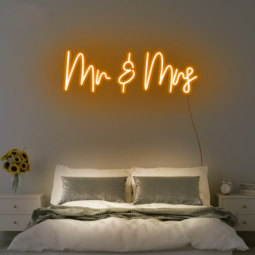 Mr & Mrs - Néon LED - Mon Joli Neon